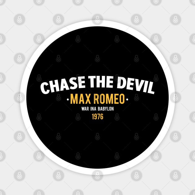 Chase the Devil: Max Romeo's Timeless Reggae Revelation Magnet by Boogosh